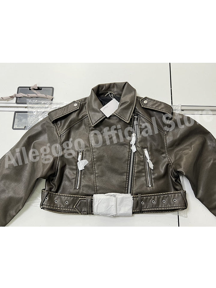 Ladies Vintage Jacket with Belt