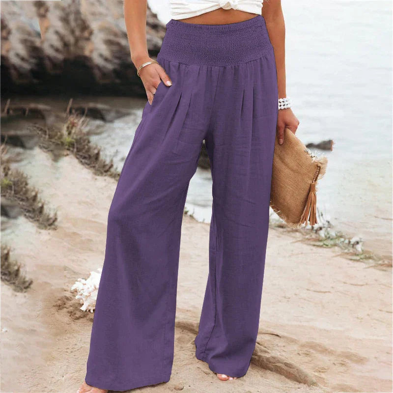 Wide trousers for women