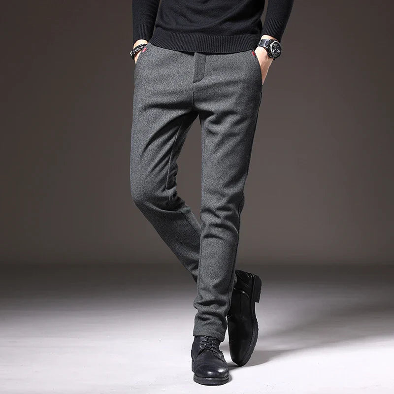 Men's - Pants - Slim Fit - Stretch Fabric - Perfect for Stylish Everyday Wear