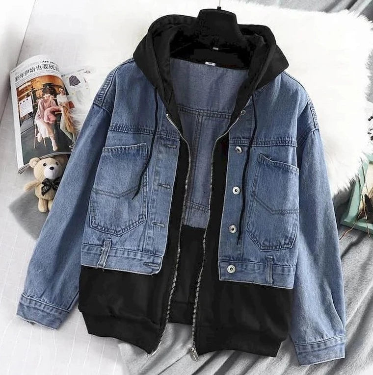 Fashionable hooded jacket