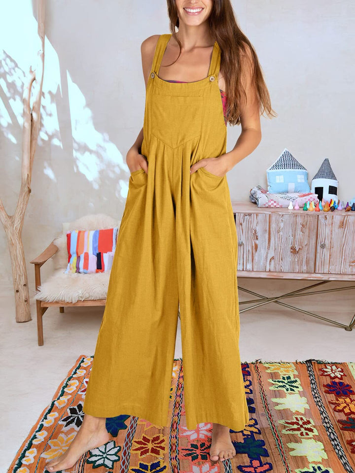 Sleeveless jumpsuit for women