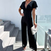 Elegant jumpsuit with wide leg