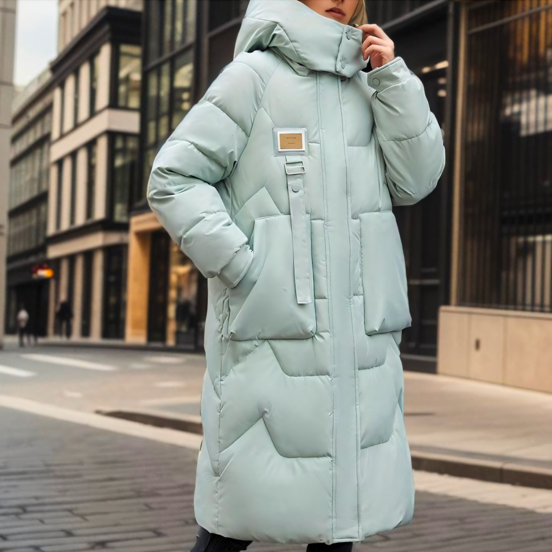 Long, puffy jacket