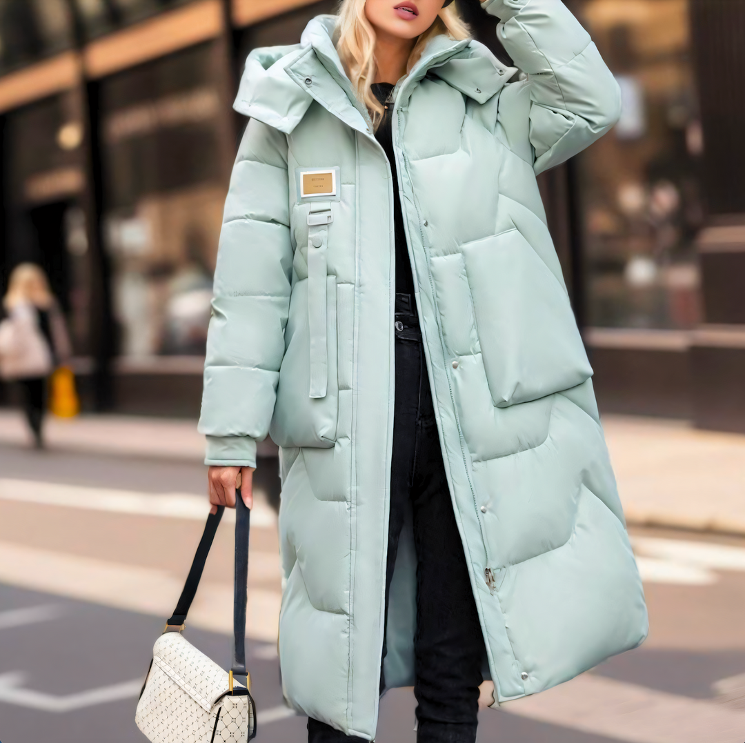 Long, puffy jacket