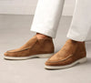 Men's suede loafers