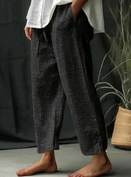 Classic striped trousers