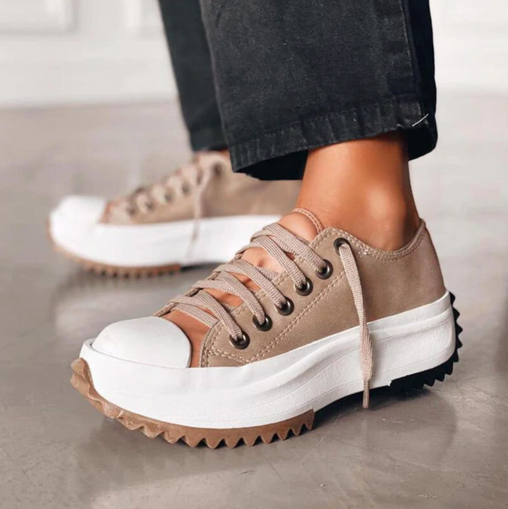 Stylish platform trainer