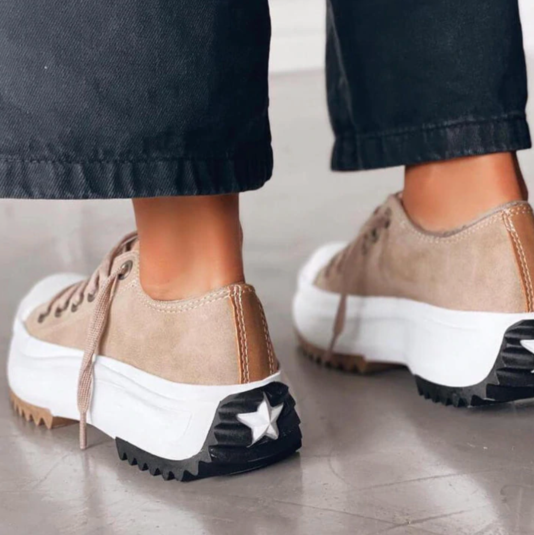 Stylish platform trainer