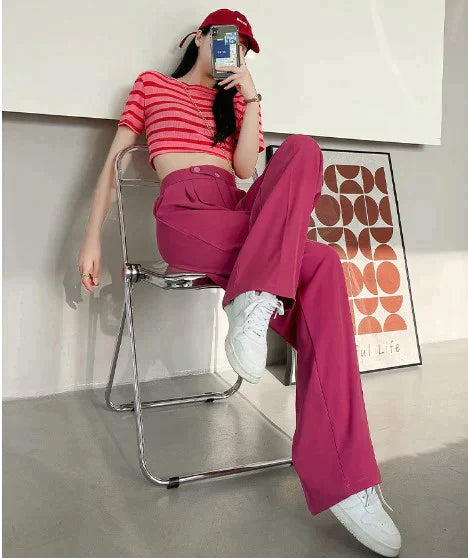 Keira™ high-waist trousers
