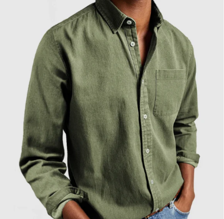 Men - Shirt - Long Sleeve - Classic Vintage