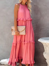 Elegant boho summer dress