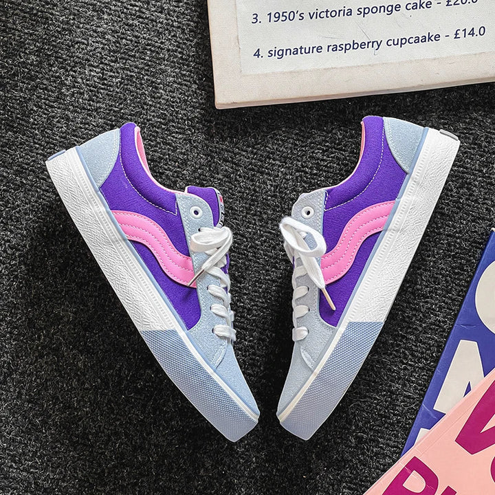 Women's - Versatile Sneakers - Stylish and Comfortable - Trendy Casual Footwear for Everyday Wear