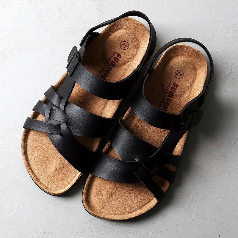 DAMINA™- Leather sandals