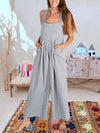 Sleeveless jumpsuit for women