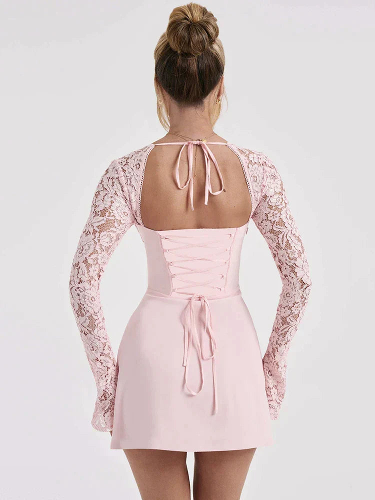 Iconic Elegant Bodycon Lace Dress