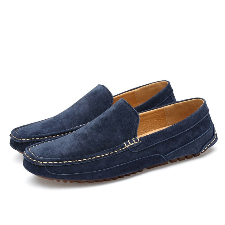 Suede loafer