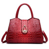 Ladies luxury handbag with brand flair