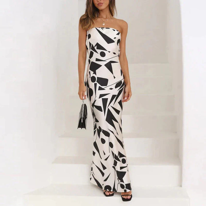 Fashion Print Bodycon Beach Dress