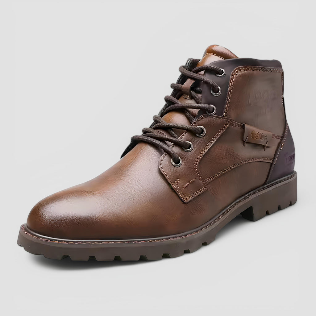 Men's - Boots - Leather - Sleek Design
