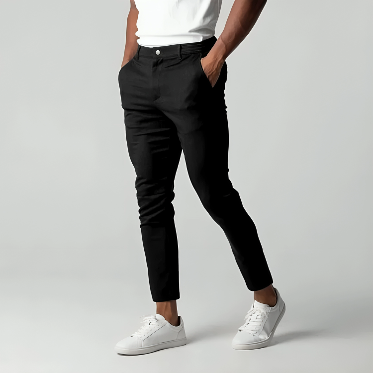 Men - Chinos - Stretch Fit - Casual Trousers