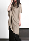 Women's - Flowy Long  Top - Airy Breathable Fabric - Perfect Summer Essential for Comfort and Style