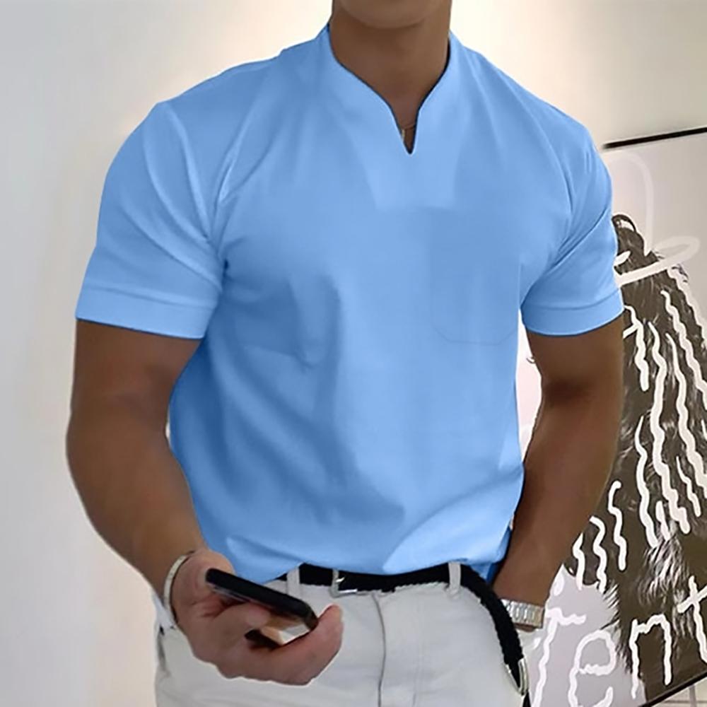Men's - Modern Fit Long Sleeve Polo Shirt - Casual Style