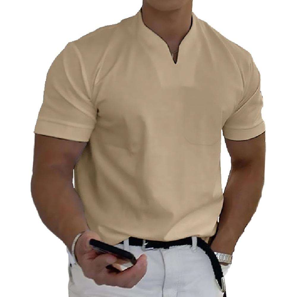 Men's - Modern Fit Long Sleeve Polo Shirt - Casual Style