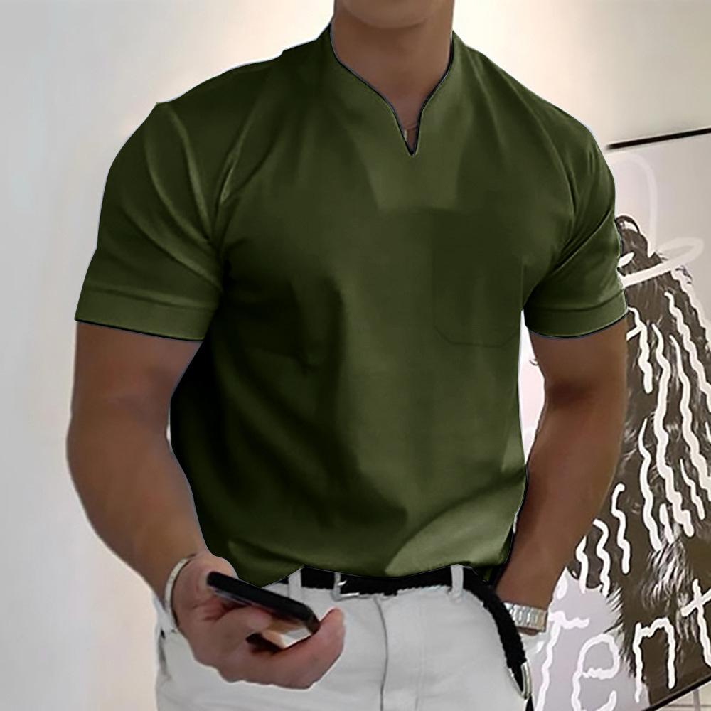 Men's - Modern Fit Long Sleeve Polo Shirt - Casual Style