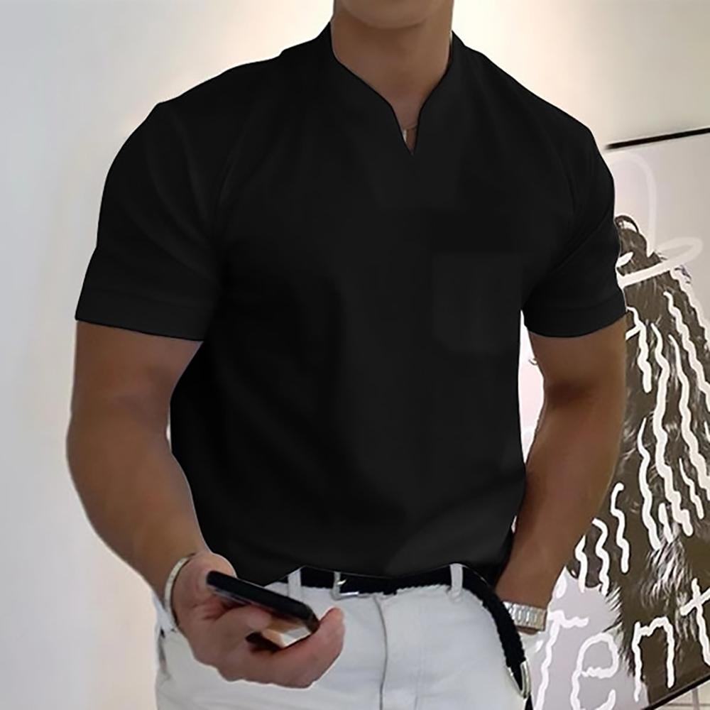 Men's - Modern Fit Long Sleeve Polo Shirt - Casual Style