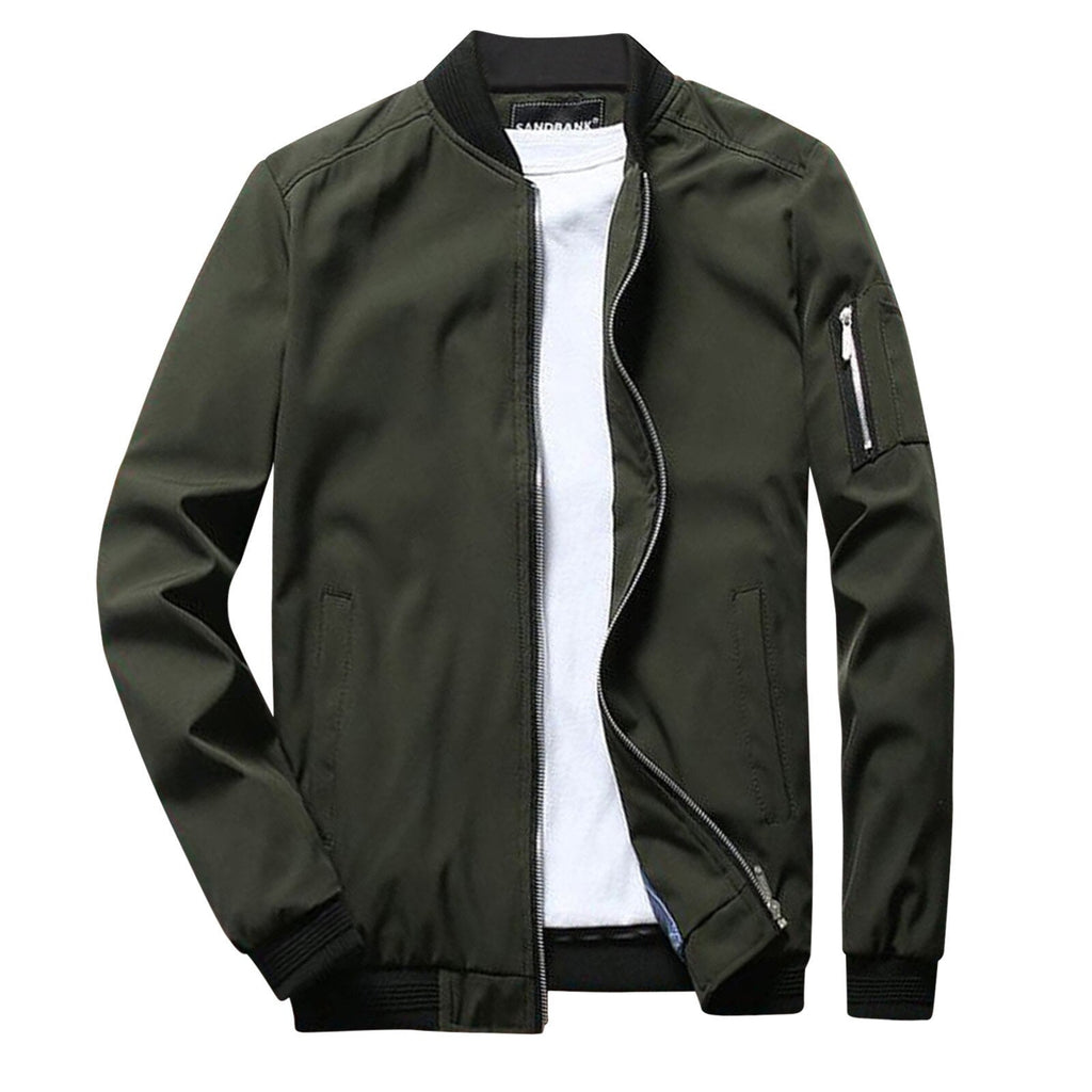 Men's - Summer Jacket - Lightweight Zip Bomber