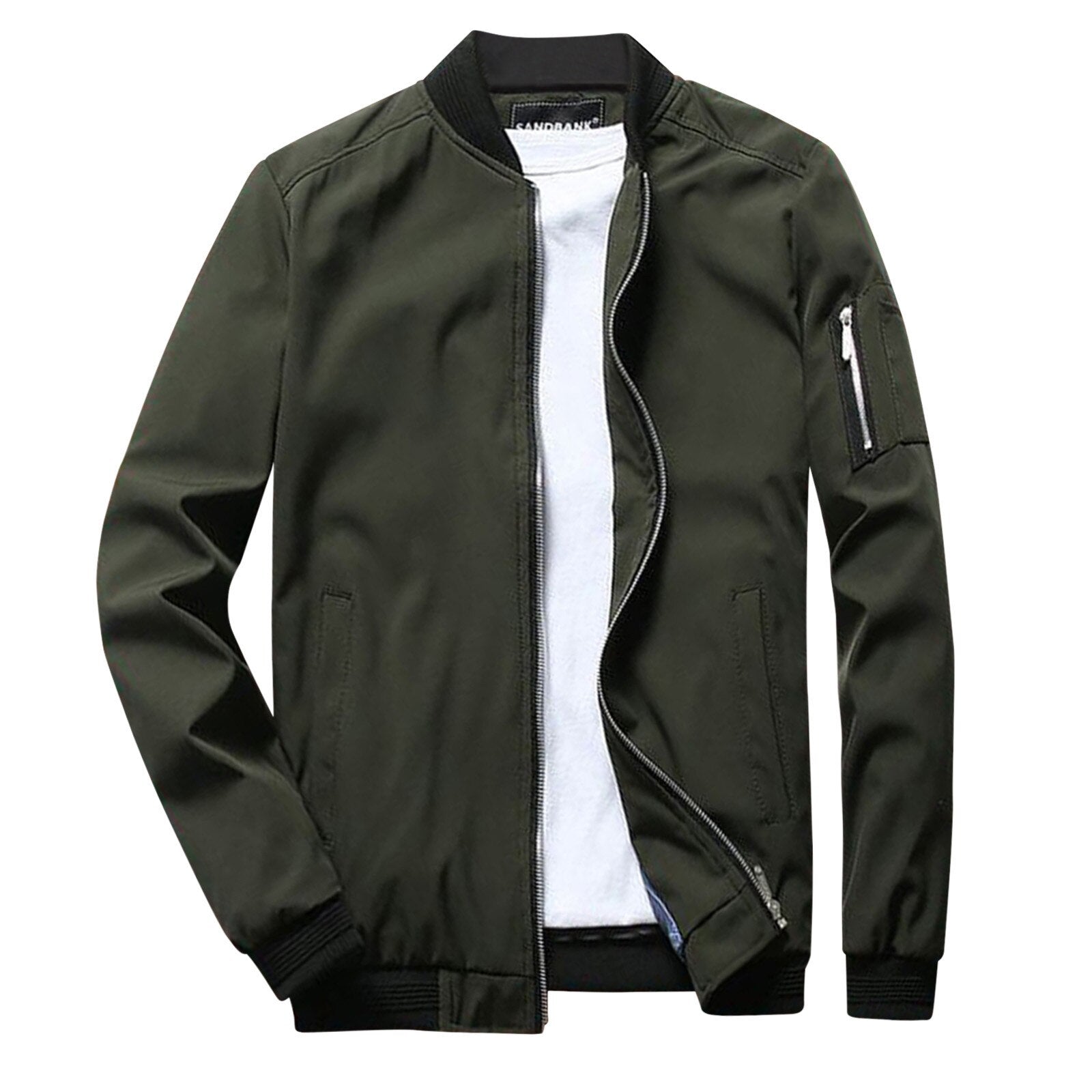 Men's - Summer Jacket - Lightweight Zip Bomber