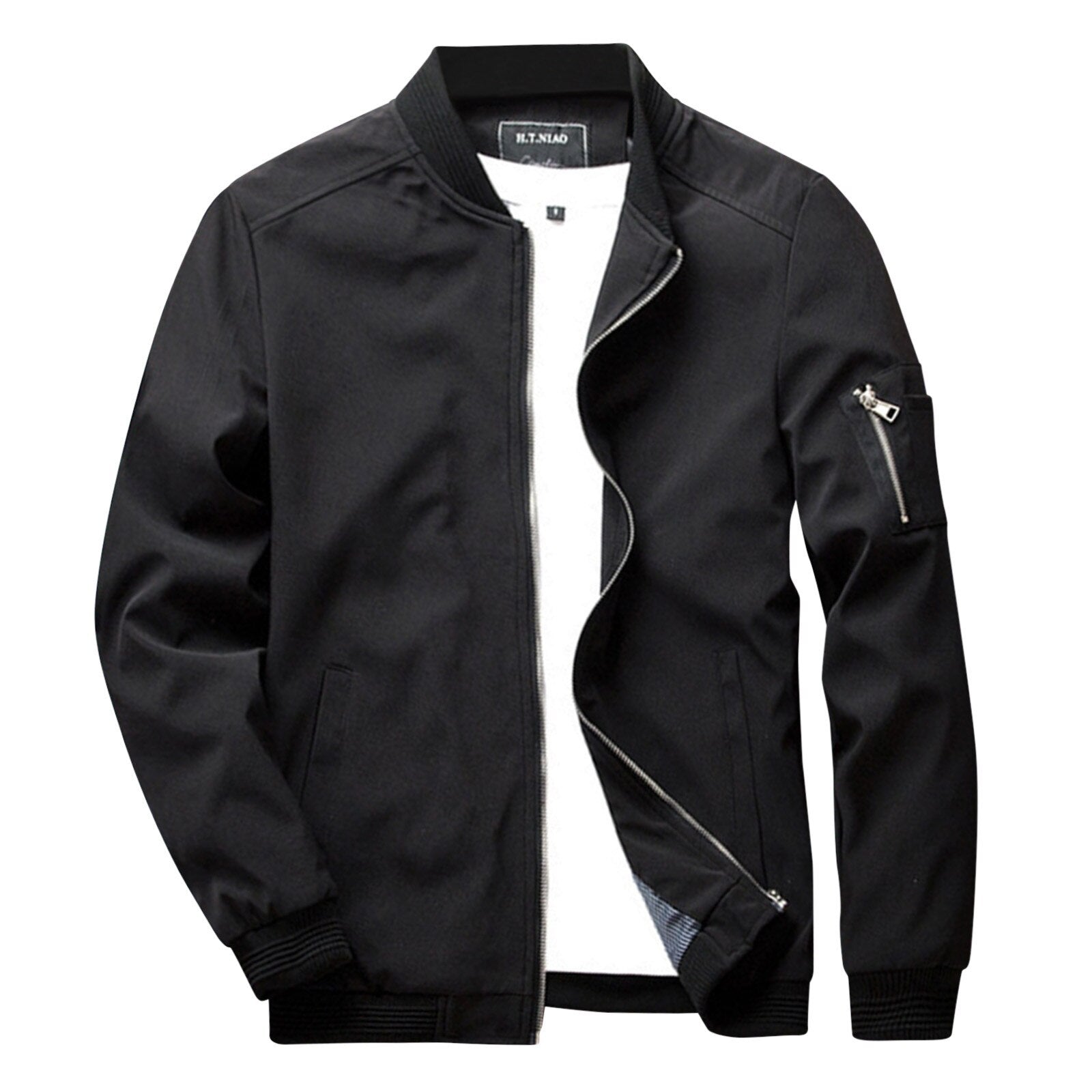 Men's - Summer Jacket - Lightweight Zip Bomber