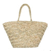 Ladies summer round rattan straw shoulder bag in boho style