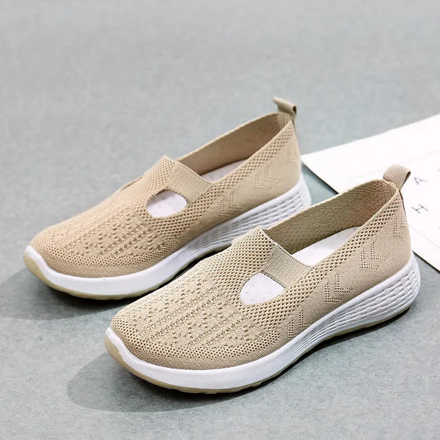 Summer mesh casual sneakers for women