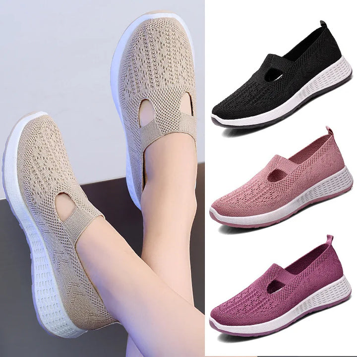 Summer mesh casual sneakers for women