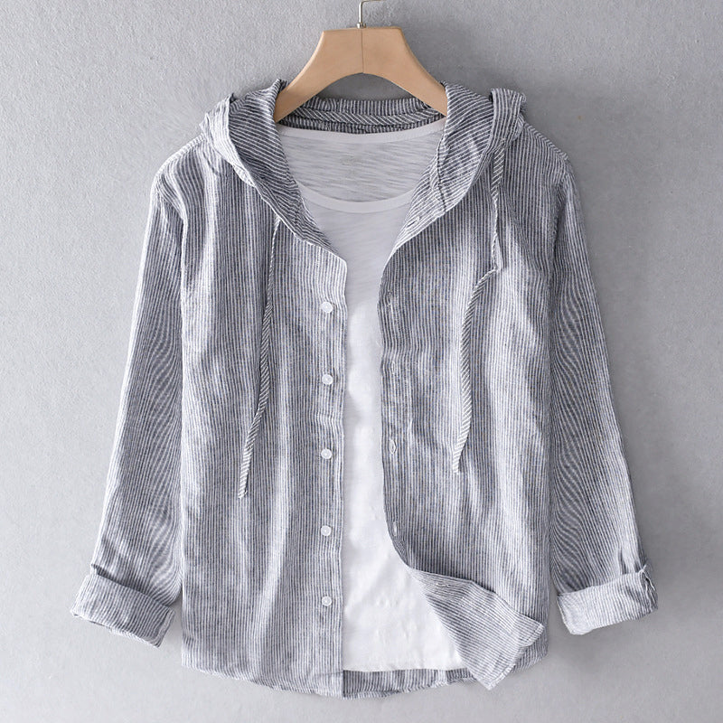 Women's - Breathable Linen Shirt - Lightweight & Stylish - Perfect for Warm Weather - Comfortable Fashion Essential