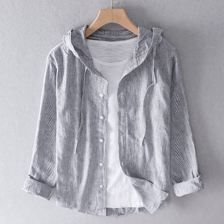 Women's - Breathable Linen Shirt - Lightweight & Stylish - Perfect for Warm Weather - Comfortable Fashion Essential