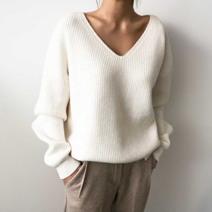 Jumper In Soft Layered Knit