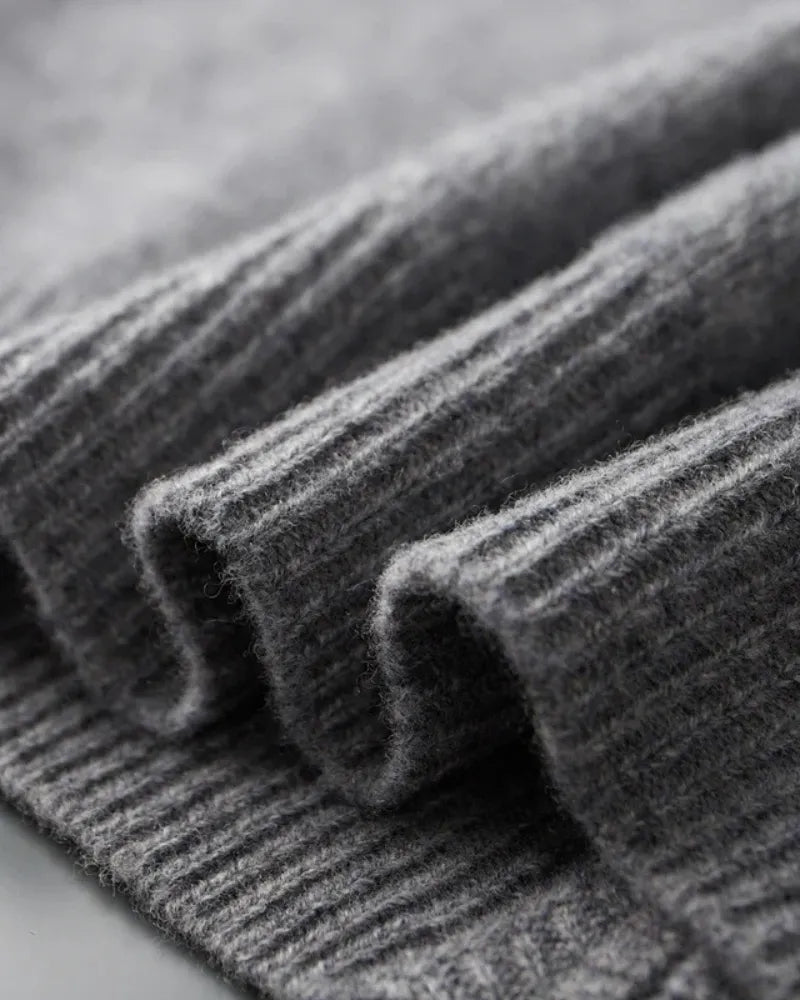 Men - Jacket - Cashmere Look - Zip-Up Style