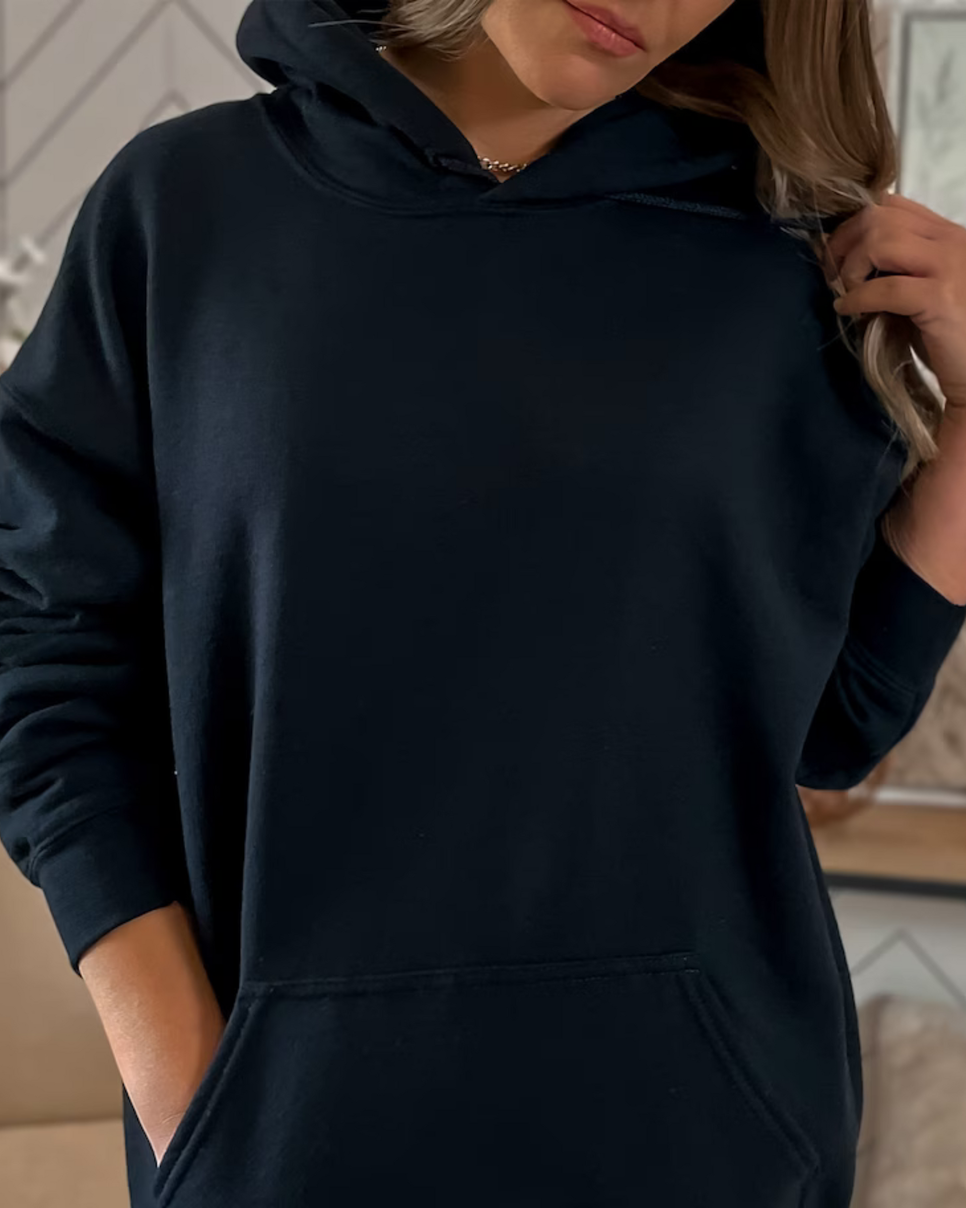 Kyra | Comfortable hoodie "Forever chasing sunsets"