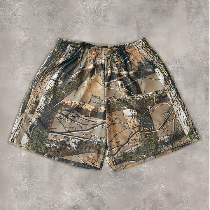 Unisex Camo Shorts