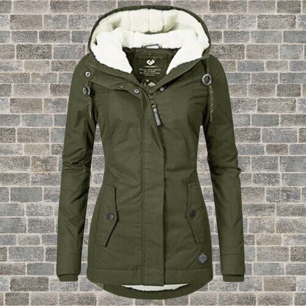 Johanna | Warm cotton sherpa jacket