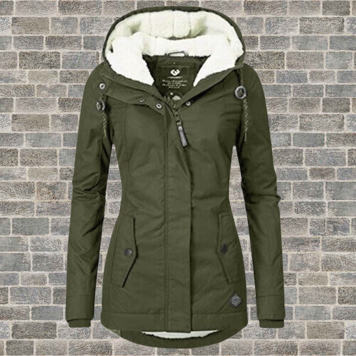 Johanna | Warm cotton sherpa jacket