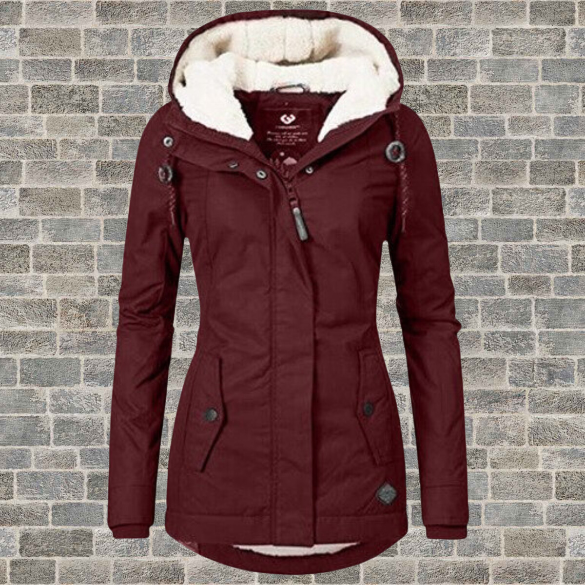 Johanna | Warm cotton sherpa jacket