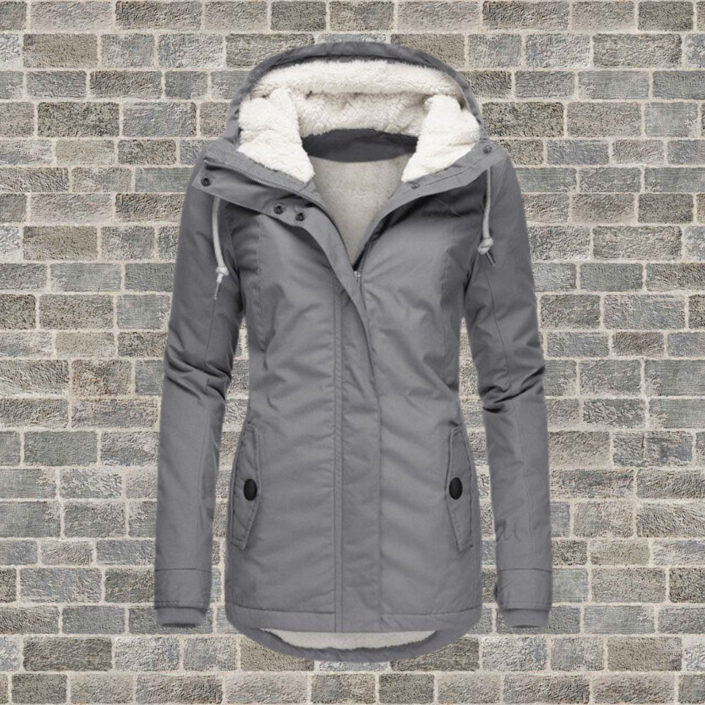 Johanna | Warm cotton sherpa jacket