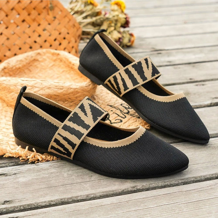 Casual ballerina shoes