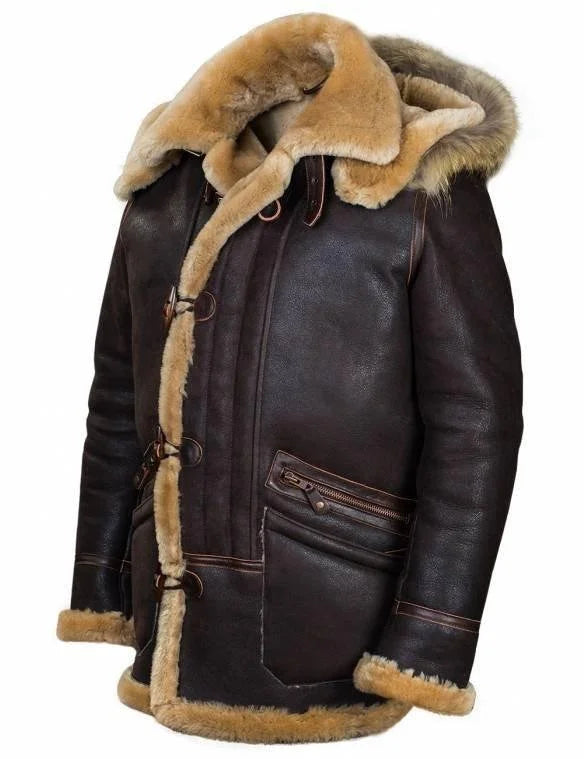 Men's - Winter Jacket - Hooded Winter Style