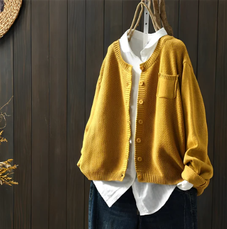 Soft jumper cardigan