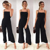 Jumpsuit with spaghetti straps