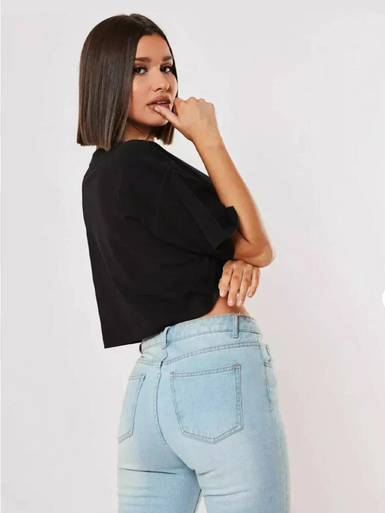 Kirsti - Ladies Crop Top